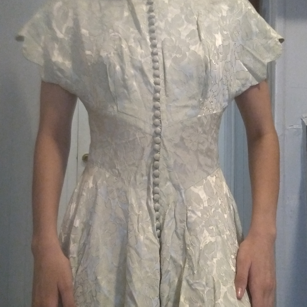Vintage 1920s wedding dress - Picture 3 of 6